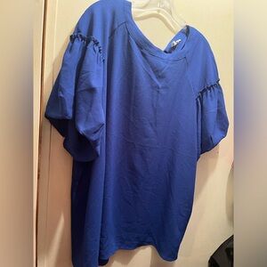 Royal blue women’s blouse